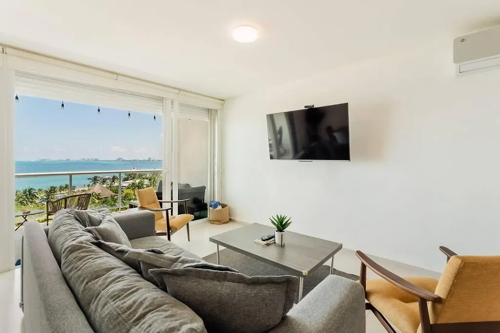 Blue Dream Beachfront 2 Bdr By Casa Paraiso Cancun Apartment